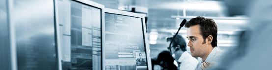 Image of businessman working